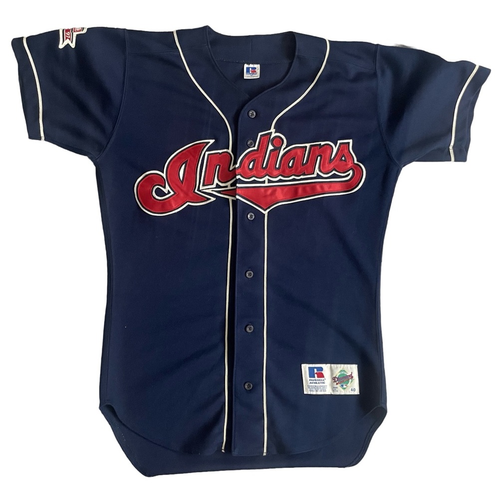VINTAGE CLEVELAND INDIANS BASEBALL JERSEY